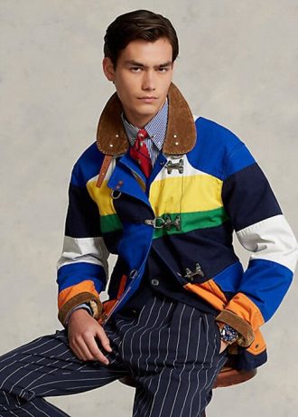 Vestes patchwork multicolores Ralph Lauren The Cortland pour hommes