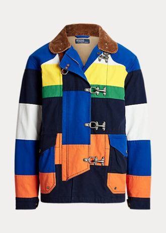 Vestes patchwork multicolores Ralph Lauren The Cortland pour hommes