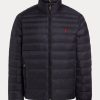 Vestes pliables noires Ralph Lauren pour hommes Vestes pliables noires Ralph Lauren pour hommes