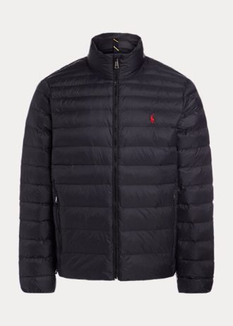 Vestes pliables noires Ralph Lauren pour hommes