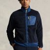 Vestes polaires bleu marine Ralph Lauren pour hommes Vestes polaires bleu marine Ralph Lauren pour hommes