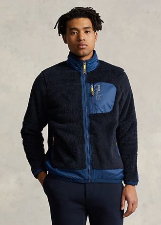 Vestes polaires bleu marine Ralph Lauren pour hommes