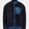 Vestes polaires bleu marine Ralph Lauren pour hommes Vestes polaires bleu marine Ralph Lauren pour hommes