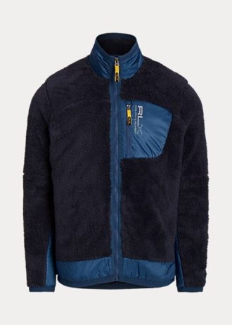 Vestes polaires bleu marine Ralph Lauren pour hommes