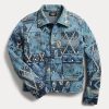 Vestes pull patchwork bleues Ralph Lauren pour femmes Vestes pull patchwork bleues Ralph Lauren pour femmes