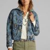 Vestes pull patchwork bleues Ralph Lauren pour femmes Vestes pull patchwork bleues Ralph Lauren pour femmes