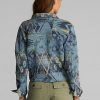 Vestes pull patchwork bleues Ralph Lauren pour femmes Vestes pull patchwork bleues Ralph Lauren pour femmes