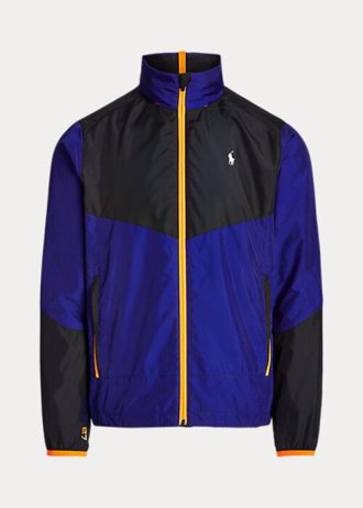Vestes Ripstop déperlantes noires/bleues Ralph Lauren pour homme