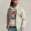 Vestes réversibles en sergé madras gris Ralph Lauren pour homme