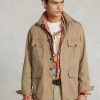 Vestes utilitaires Ralph Lauren Dobby pour homme en kaki Vestes utilitaires Ralph Lauren Dobby pour homme en kaki