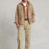 Vestes utilitaires Ralph Lauren Dobby pour homme en kaki Vestes utilitaires Ralph Lauren Dobby pour homme en kaki
