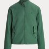 Vestes vertes en sergé de lin mélangé à chevrons pour homme Ralph Lauren