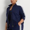 Vestes zippées en French Terry Ralph Lauren bleu marine pour femme Vestes zippées en French Terry Ralph Lauren bleu marine pour femme